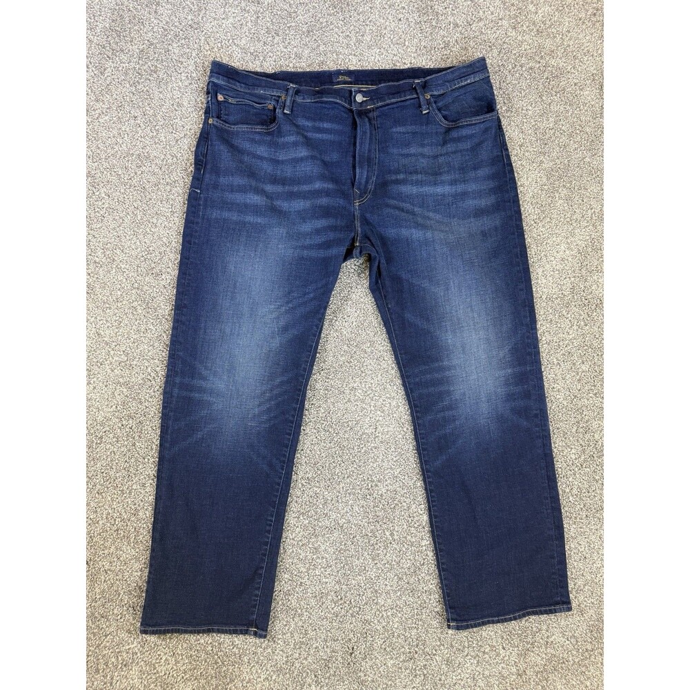 Polo Ralph Lauren Hampton Relaxed Straight Jeans Men’s 44x32 Dark Wash Stretch